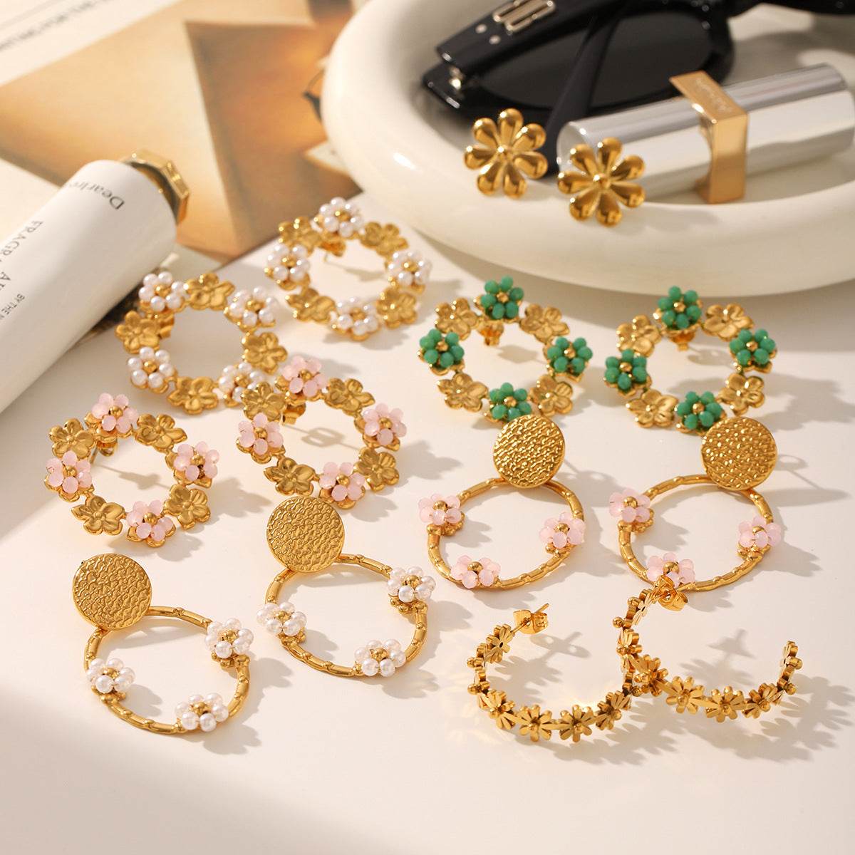 Flower jewelry