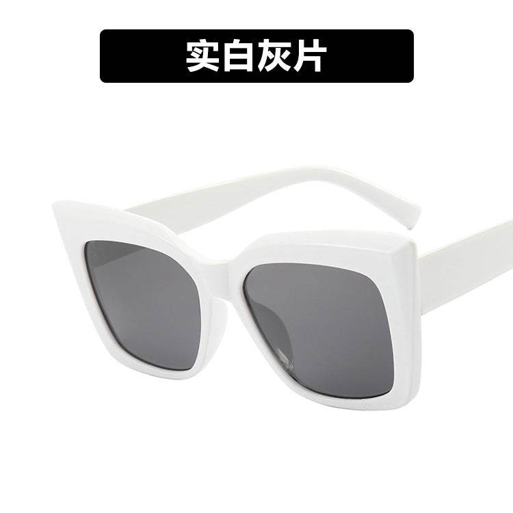 CYJ cat eye trend large frame sunglasses new retro fashion ins Internet celebrity sunglasses - WhosaleJewelry