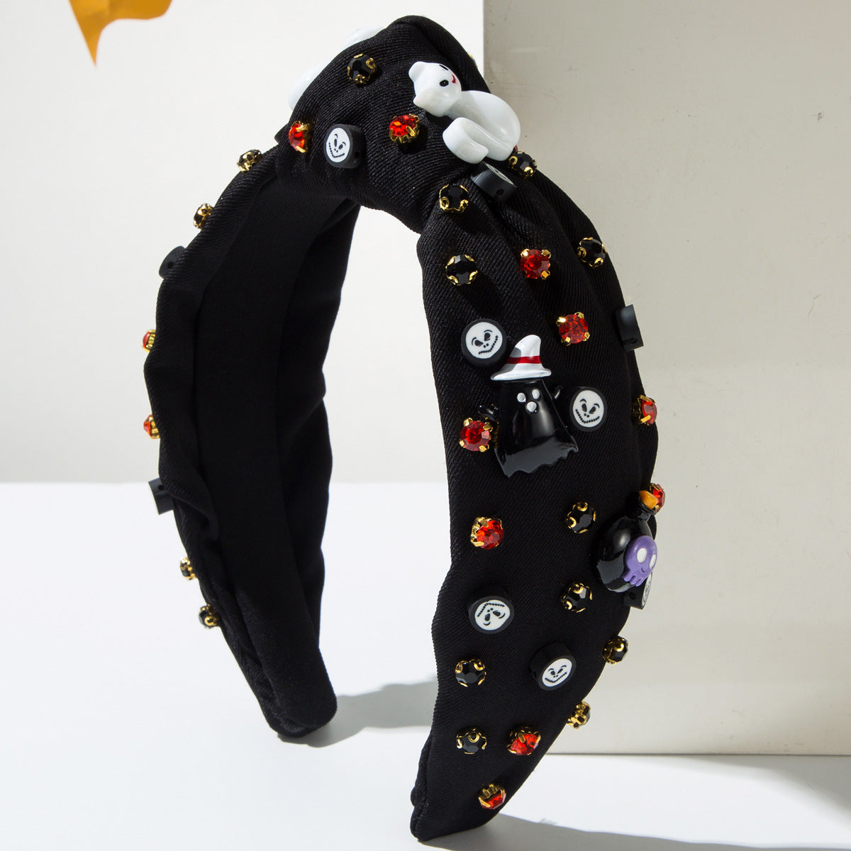 CFG Hot Sale Halloween Headband Personalized Ghost Resin Accessories Diablo Party Holiday Hair Accessories