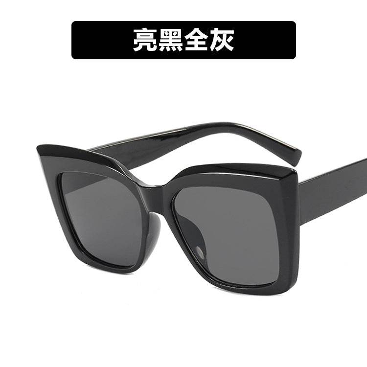 CYJ cat eye trend large frame sunglasses new retro fashion ins Internet celebrity sunglasses - WhosaleJewelry