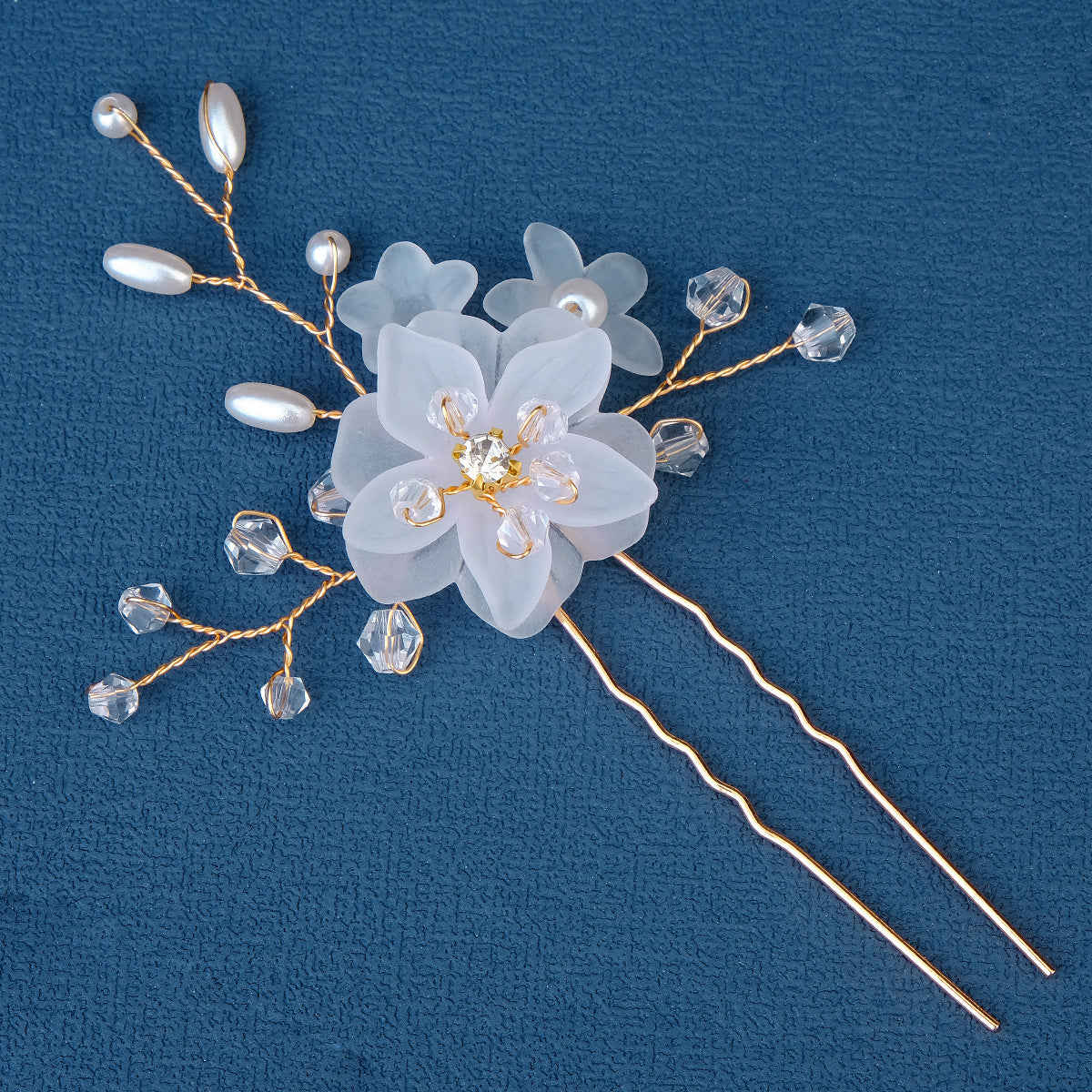 CFQ New Chinese Mori Bridal Hair Accessories Beautiful Handmade Floral Braided Hair Pins Xiuhe Antique Pearl Hair Comb Set