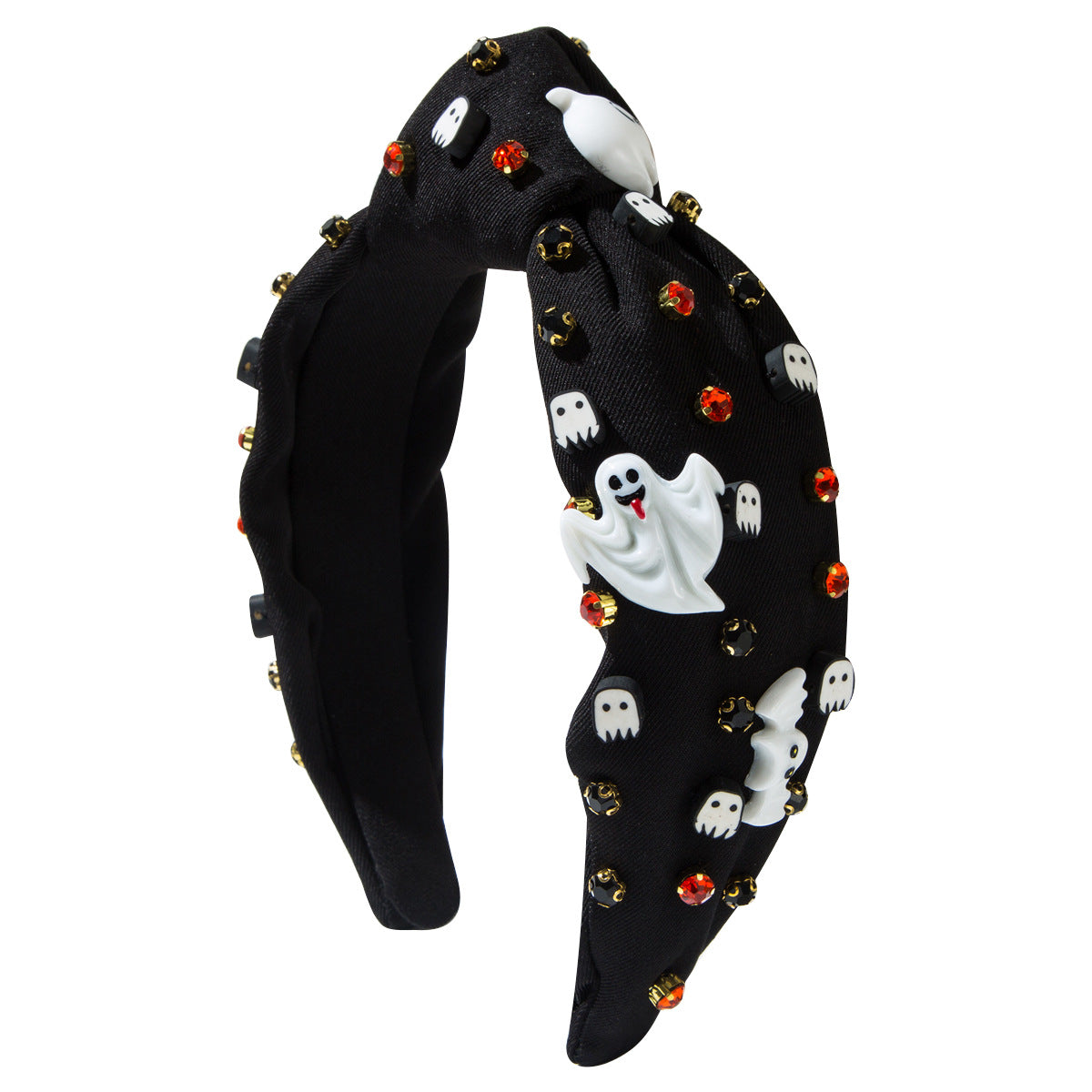 CFG Hot Sale Halloween Headband Personalized Ghost Resin Accessories Diablo Party Holiday Hair Accessories