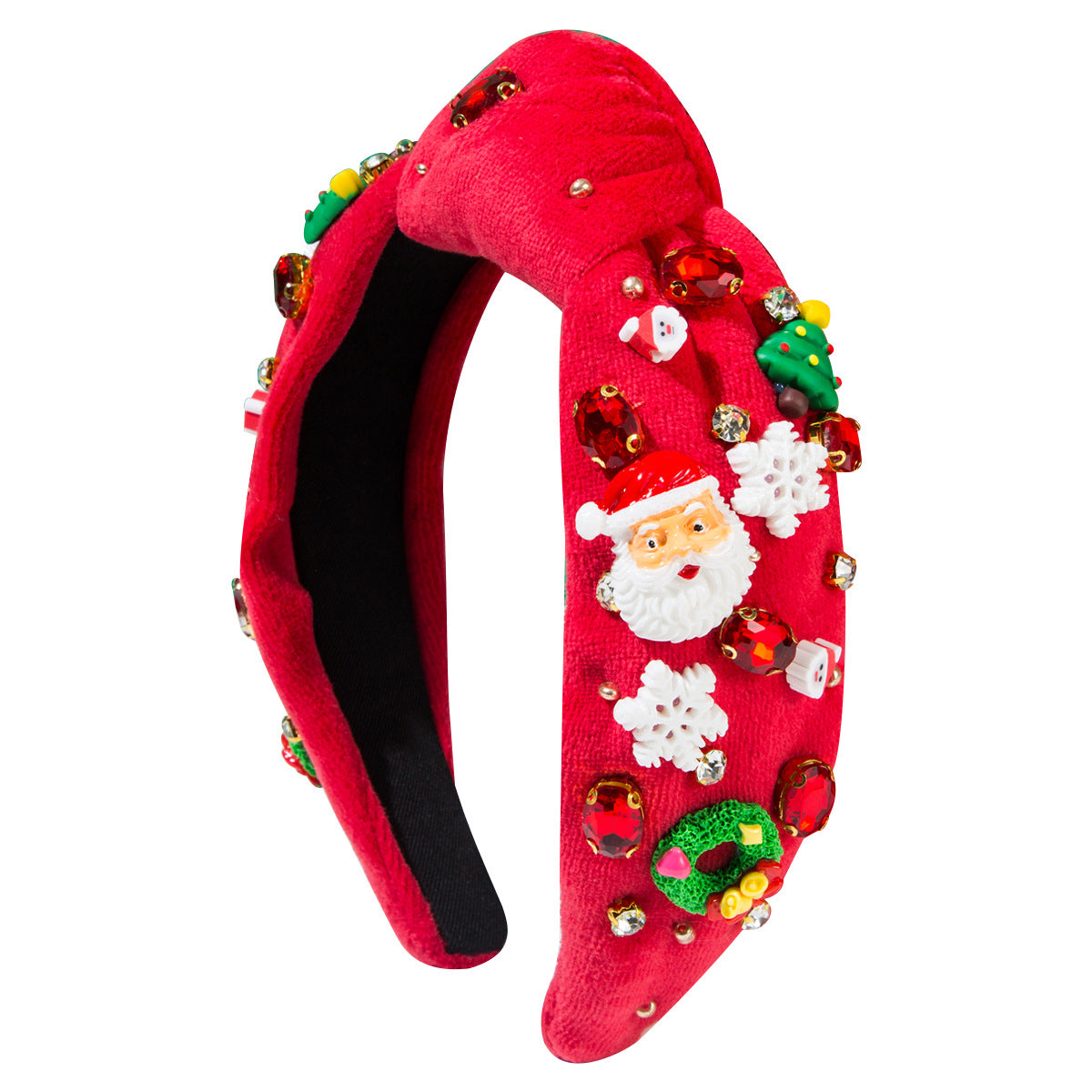 CFG Christmas Headband Personalized Christmas Tree Elderly Accessories Diamond Headband Fashion Party Holiday Hair Accessories