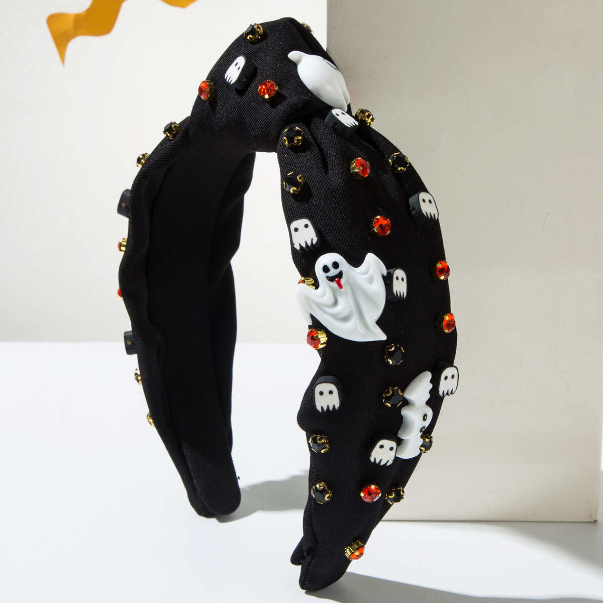 CFG Hot Sale Halloween Headband Personalized Ghost Resin Accessories Diablo Party Holiday Hair Accessories
