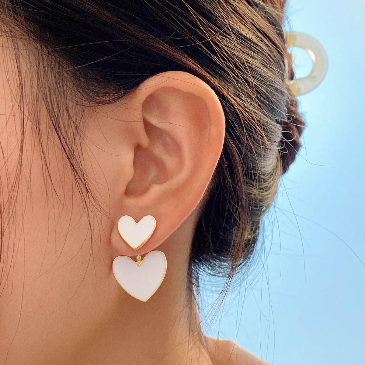 CED earrings creative retro temperament imitation pearl stud earrings personalized niche design earrings wholesale - WhosaleJewelry